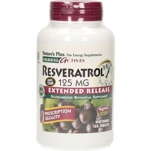 Herbal actives Resveratrol 125 mg - 120 tablets