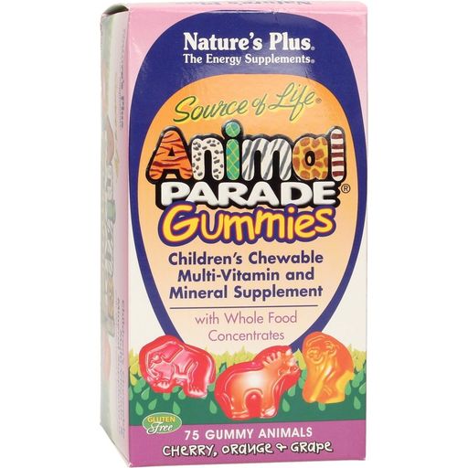 Nature's Plus Animal Parade Gummy Mix - 75 chewable tablets