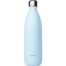 Qwetch ORIGINALS izolovaná lahev, 1 l - Pastelově modrá