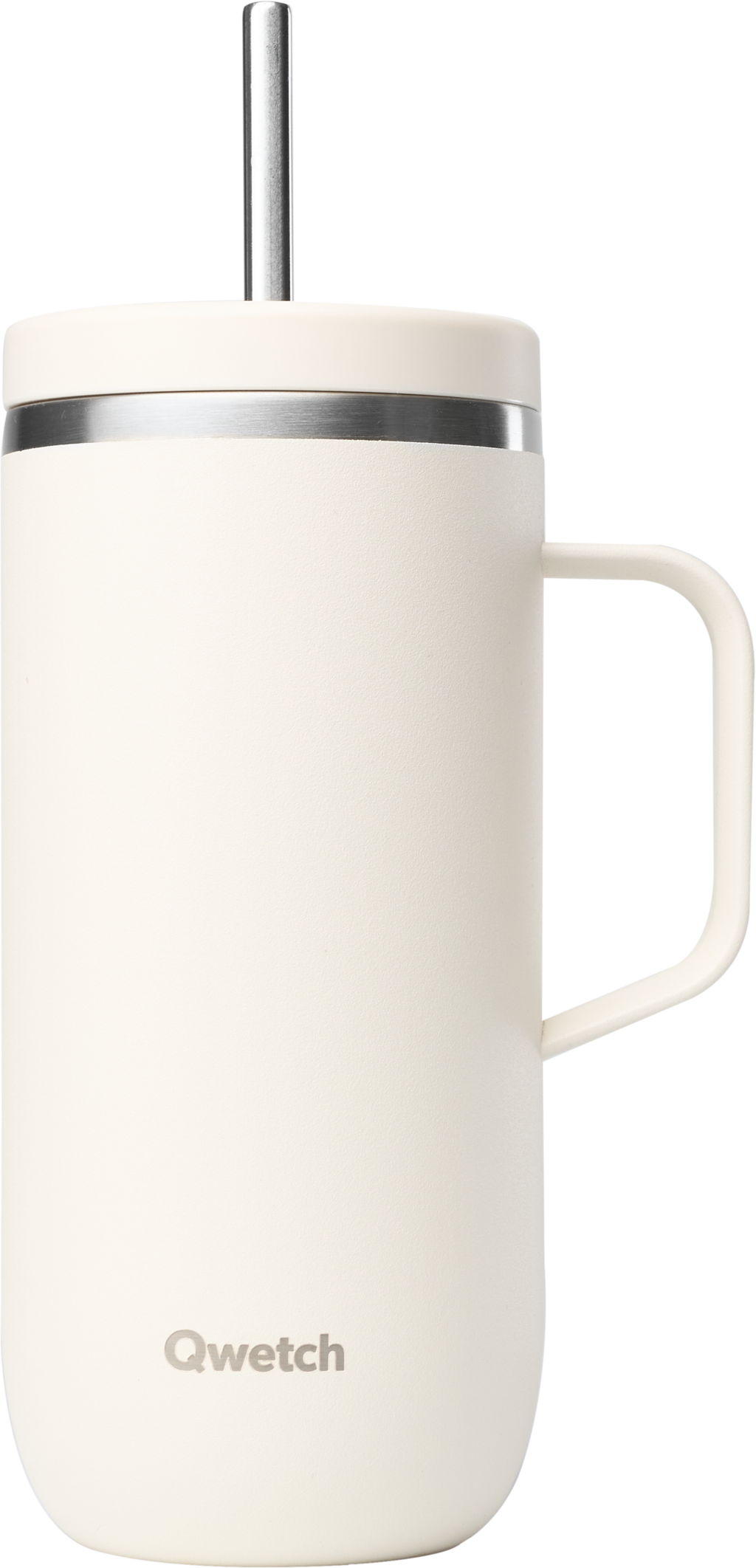Insulated Cold Cup with Handle, 600 ml, Matt Sand