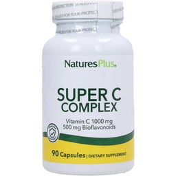 Nature's Plus Super C Complex kapsułki - 90 Kapsułek roślinnych