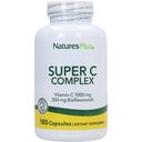 Nature's Plus Super C Complex Caps - 180 Cápsulas vegetais