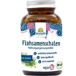 Govinda Flohsamenschalen Kapseln 500mg - 90 Kapseln