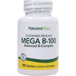 Nature's Plus Mega B-100 mg S/R - 90 tablets
