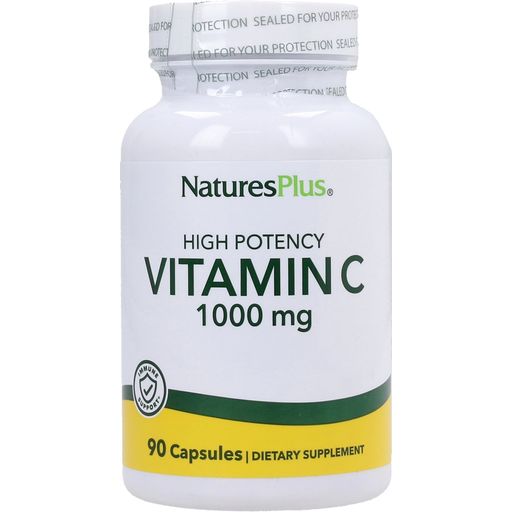 Nature's Plus Vitamina C 1.000 mg - 90 cápsulas vegetales