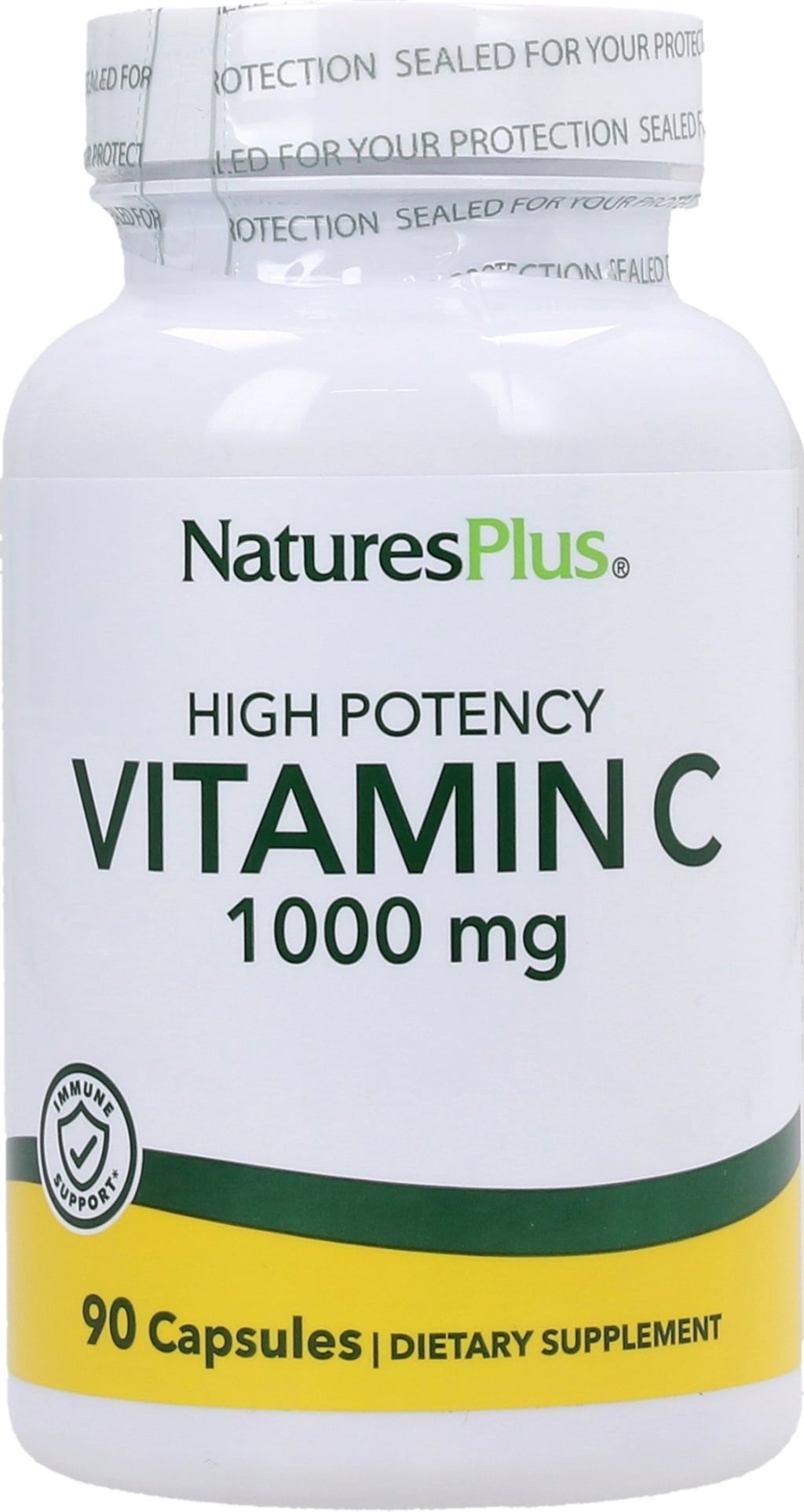 NaturesPlus Vitamin C 1000mg - 90 veg. capsules