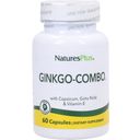 Nature's Plus Ginkgo Combo - 60 cápsulas vegetales