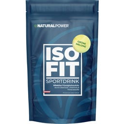 Natural Power ISO FIT Sports Drink - 400 g - Melone verde