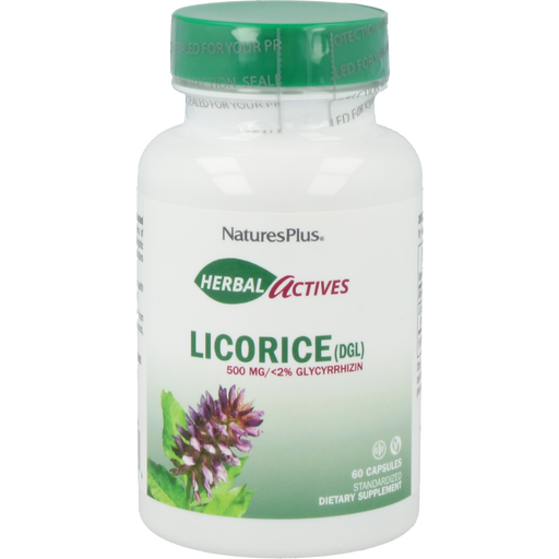 Herbal aktiv Licorice - sladki koren - 60 veg. kaps.