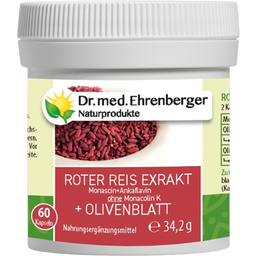 Dr. Ehrenberger Organic & Natural Products Red Rice + Olive Leaf - 60 capsules