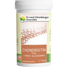 Dr. Ehrenberger Organic & Natural Products Chondroitin + MSM + Glucosamine - 180 capsules