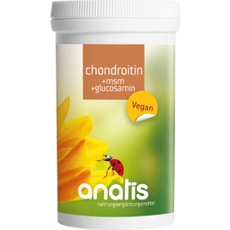 anatis Naturprodukte Hondroitin + MSM + glukozamin - 180 kaps.