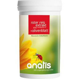 anatis Naturprodukte Roter Reis + Olivenblatt - 180 Kapseln