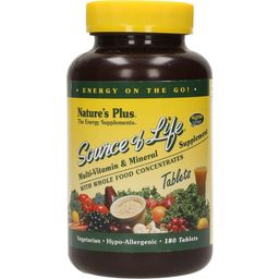 Nature's Plus Source of Life® Tabs - 180 comprimidos