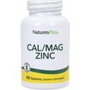 NaturesPlus Cal/Mag/Zinc 1000/500/75 mg - 90 tablets