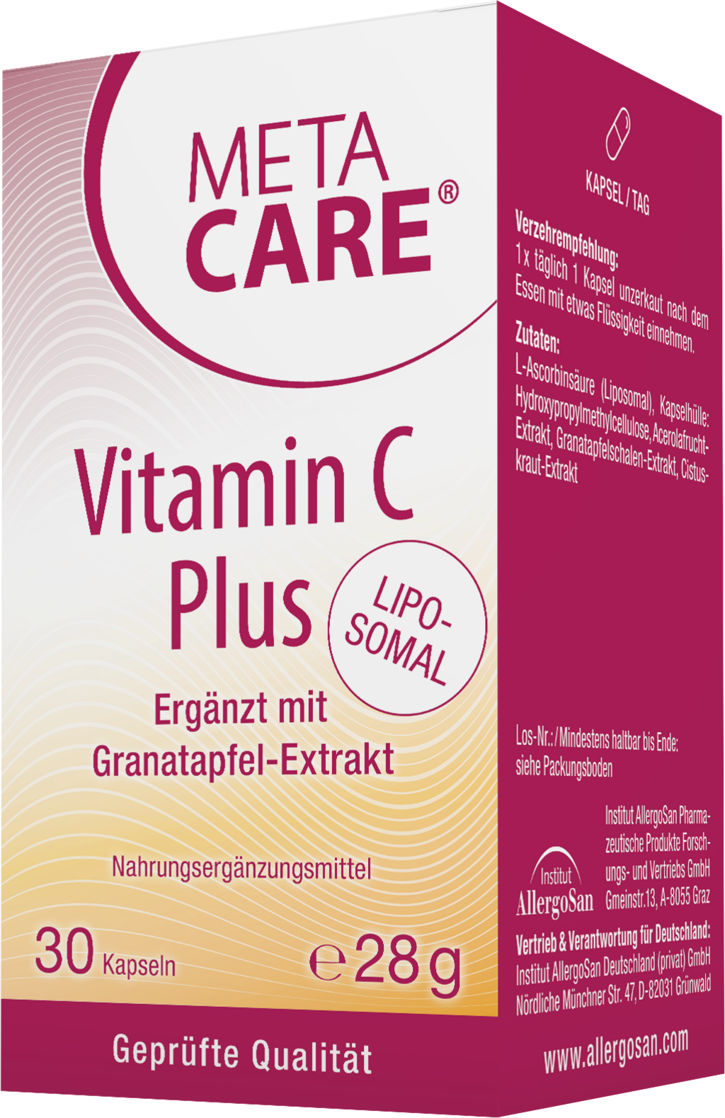 C-vitamin Plusz, 30 kapszula