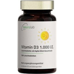 NeuroLab® Vital Vitamina D3 1.000 I.E. - 120 compresse orosolubili