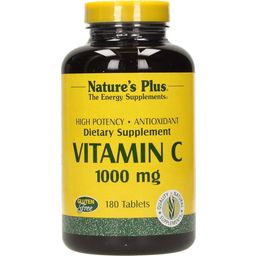 Nature's Plus Vitamin C 1000 mg Rose Hips - 180 tablettia