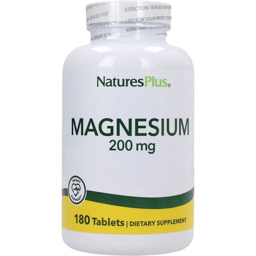 Nature's Plus Magnesium 200 mg - 180 tablet