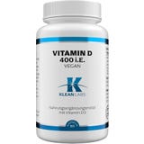 KLEAN LABS Vitamin D 400 IU, vegan