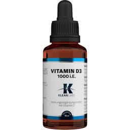 KLEAN LABS Vitamine D3 1000 U.I. Liquide - 15 ml