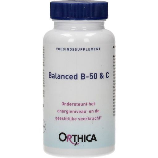 Orthica Balanced B-50 & C - 120 таблетки