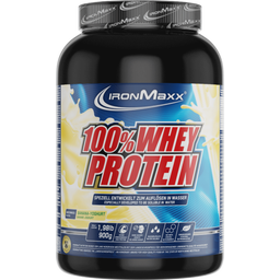 ironMaxx 100% Whey Protein - Banán-joghurt