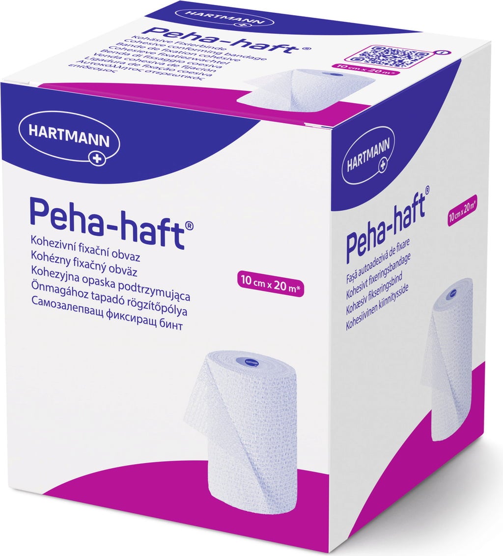 HARTMANN Peha Haft Fixierbinden - 10 cm x 20 m