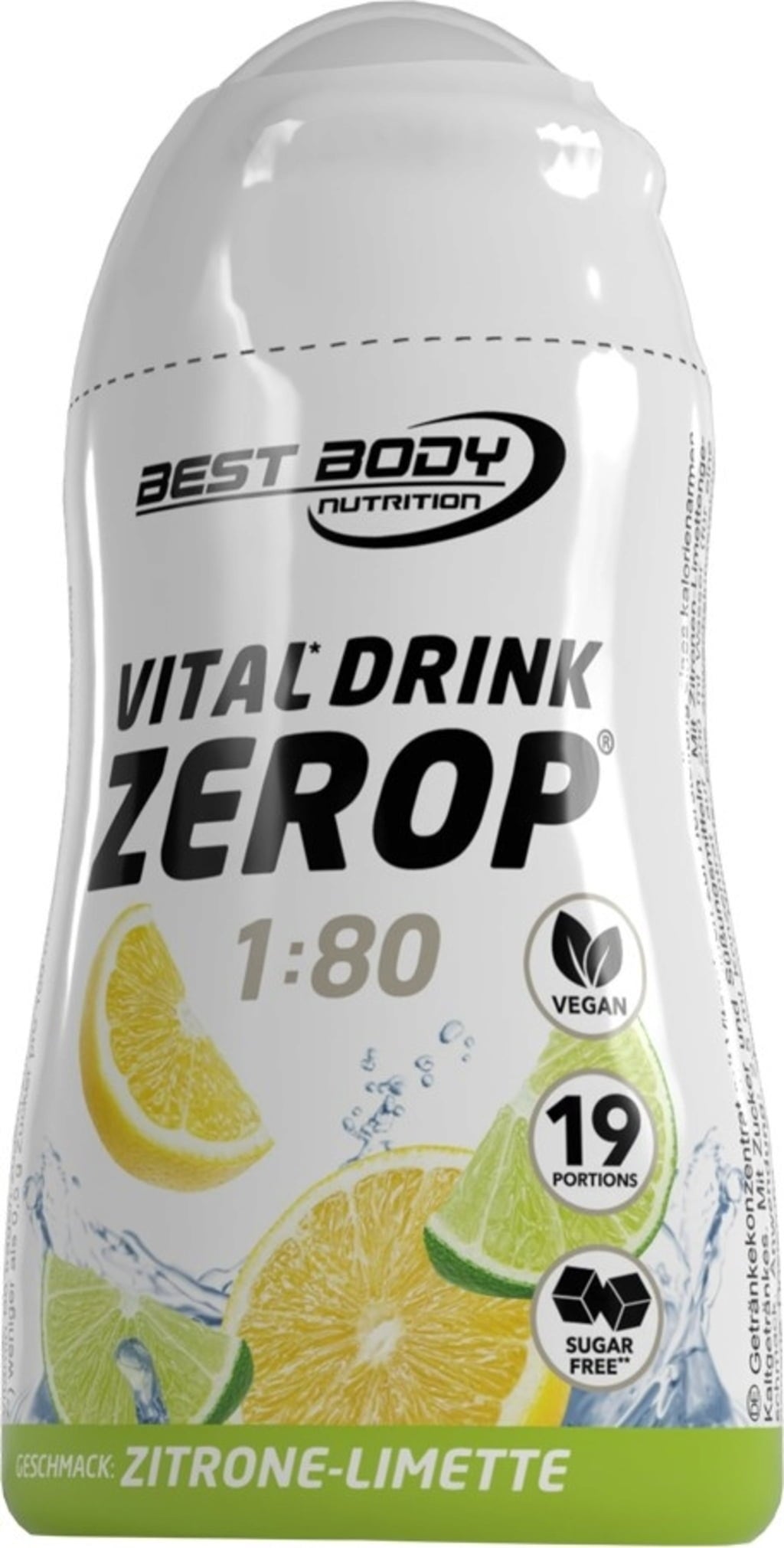 Vital Drink ZEROP® Squeeze, Citroen-Limoen (48 ml)