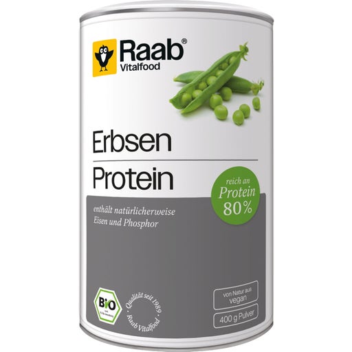Raab Vitalfood Proteine di Piselli Bio in Polvere - 400 g