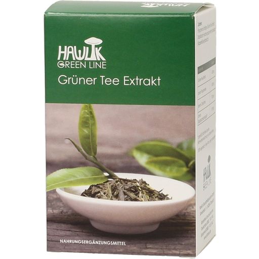 Hawlik Grüner Tee Extrakt Kapseln - 90 Kapseln