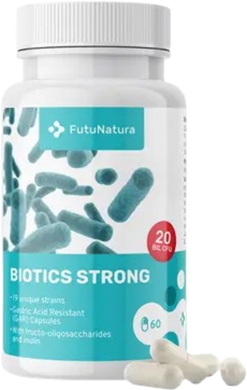 FutuNatura Biotics Strong - 60 Kapslar