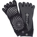 GAIAM Calzini da Yoga Antiscivolo - Nero