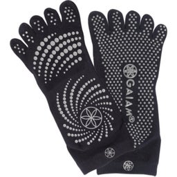 GAIAM Calzini da Yoga Antiscivolo - Nero