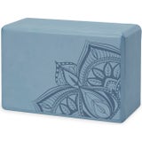 GAIAM Yoga Block SHADOW POINT Blue