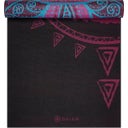 GAIAM Yogamatte Premium BE FREE - Schwarz/Rosa mit Sonne & Mond/Lotus & Om