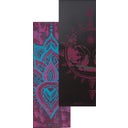 GAIAM Yogamatte Premium BE FREE - Schwarz/Rosa mit Sonne & Mond/Lotus & Om