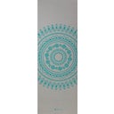 GAIAM Yoga Mat Premium MARRAKESCH XL - gris avec motif turquoise