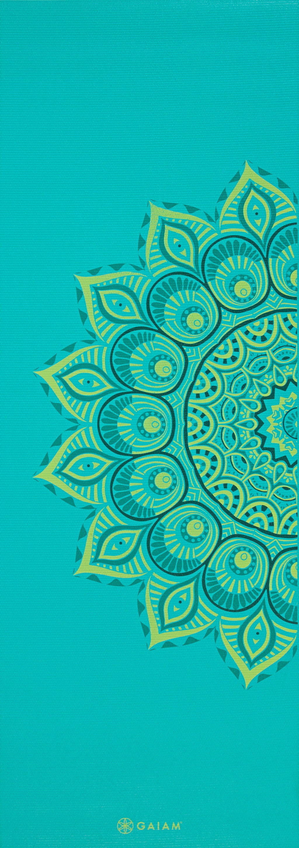 GAIAM Premium CAPRI jógamatrac - Türkiz Capri Mandalával