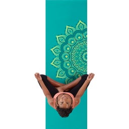 GAIAM CAPRI Yogamatta Premium - Turkos med Caprimandala