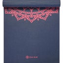 GAIAM Yogamatte Classic ROSA MARRAKESCH - Graublau mit Rosa Marrakesch Muster