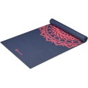 GAIAM Yogamatte Classic ROSA MARRAKESCH - Graublau mit Rosa Marrakesch Muster