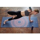 GAIAM Yogamatte Classic ROSA MARRAKESCH - Graublau mit Rosa Marrakesch Muster