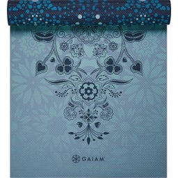 GAIAM Yogamatte Premium MYSTIC SKY - Blautöne mit Muster