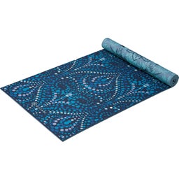 GAIAM Yogamatte Premium MYSTIC SKY - Blautöne mit Muster