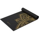 GAIAM Premium BONZEMEDAILLE jógamatrac - Fekete arany mintával