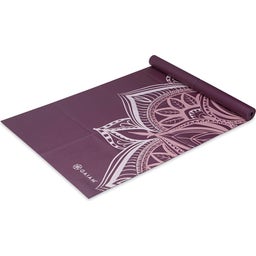 GAIAM CRANBERRY POINT Vikbar Yogamatta - Lila med mandala