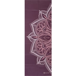GAIAM CRANBERRY POINT Vikbar Yogamatta - Lila med mandala