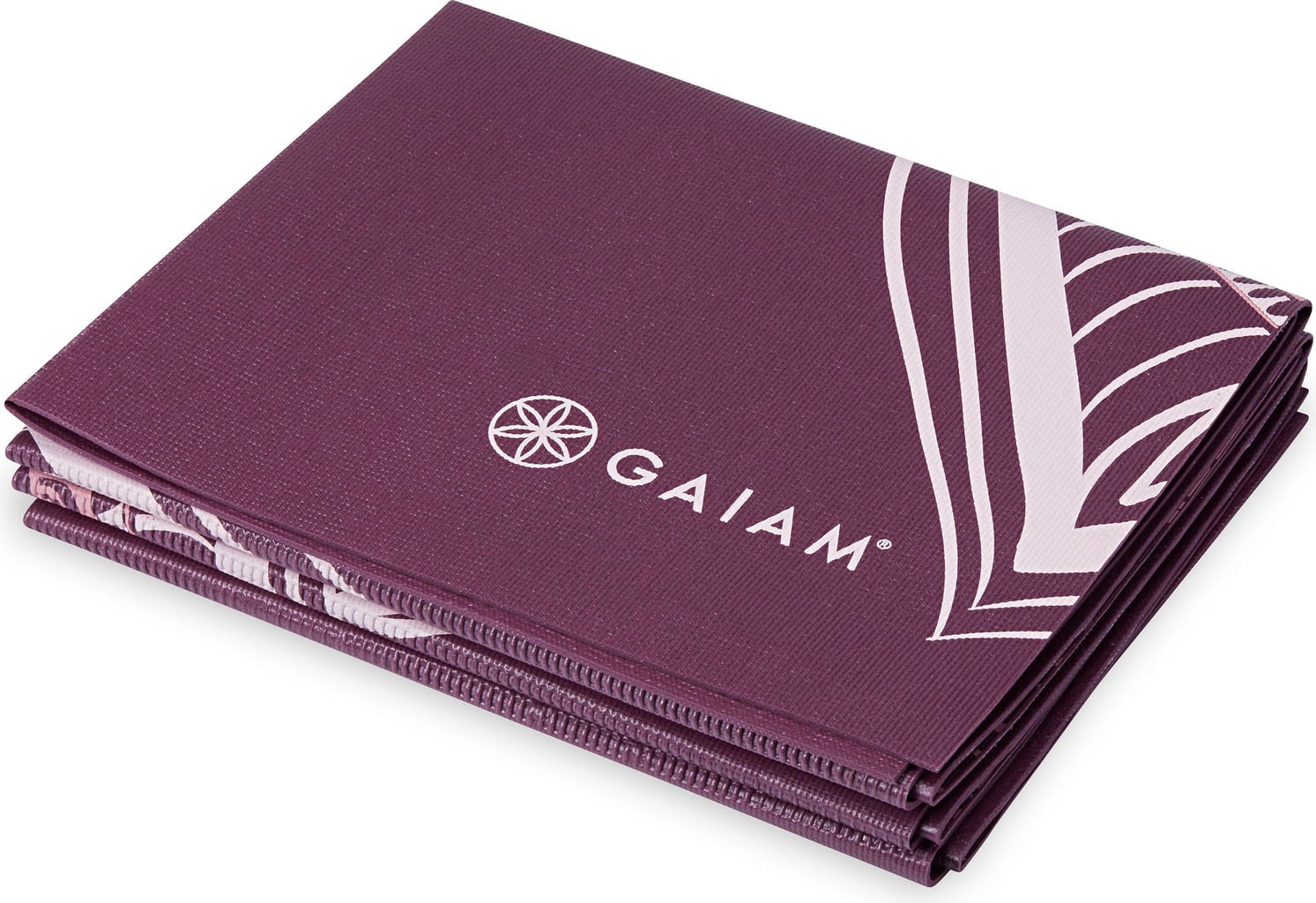 GAIAM Yogamatte CRANBERRY POINT faltbar - 1 Stk