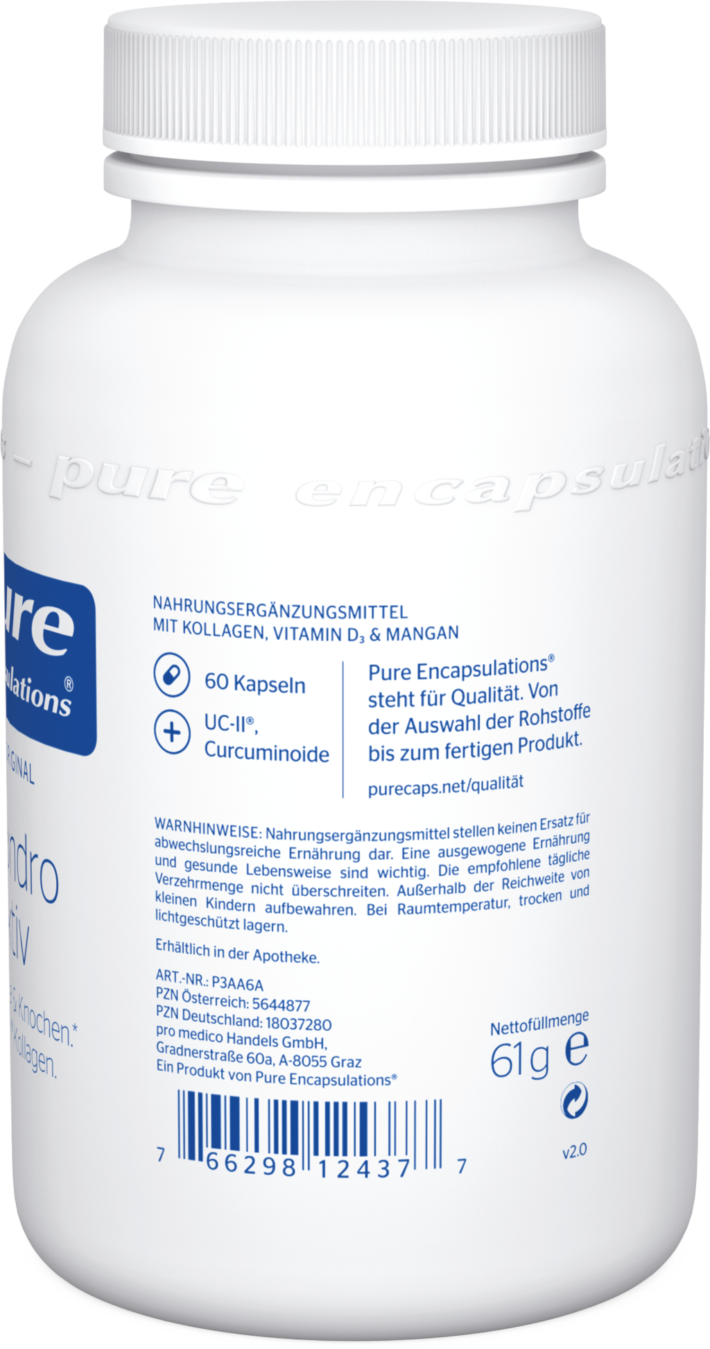 pure encapsulations Chondro aktiv - 60 Kapseln